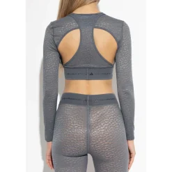 T-Shirts & Toppe|Træningstrøjer<Adidas by Stella McCartney Langærmet træningstop Grå