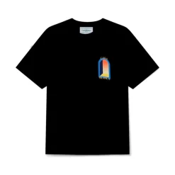 T-Shirts<Casablanca L'Arche De Nuit T-Shirt Sort