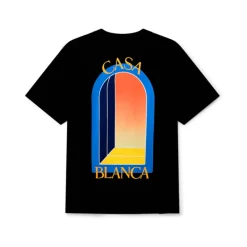 T-Shirts<Casablanca L'Arche De Nuit T-Shirt Sort