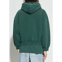 Trøjer^Balenciaga Laurel Classic Zip-Up Hoodie Grøn