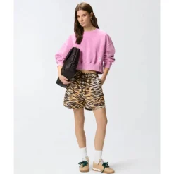 Sweatshirts|Striktrøjer & Sweatere^PINKO Lavacourt Cropped Sweatshirt Pink