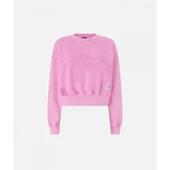 Sweatshirts|Striktrøjer & Sweatere^PINKO Lavacourt Cropped Sweatshirt Pink