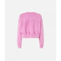 Sweatshirts|Striktrøjer & Sweatere^PINKO Lavacourt Cropped Sweatshirt Pink