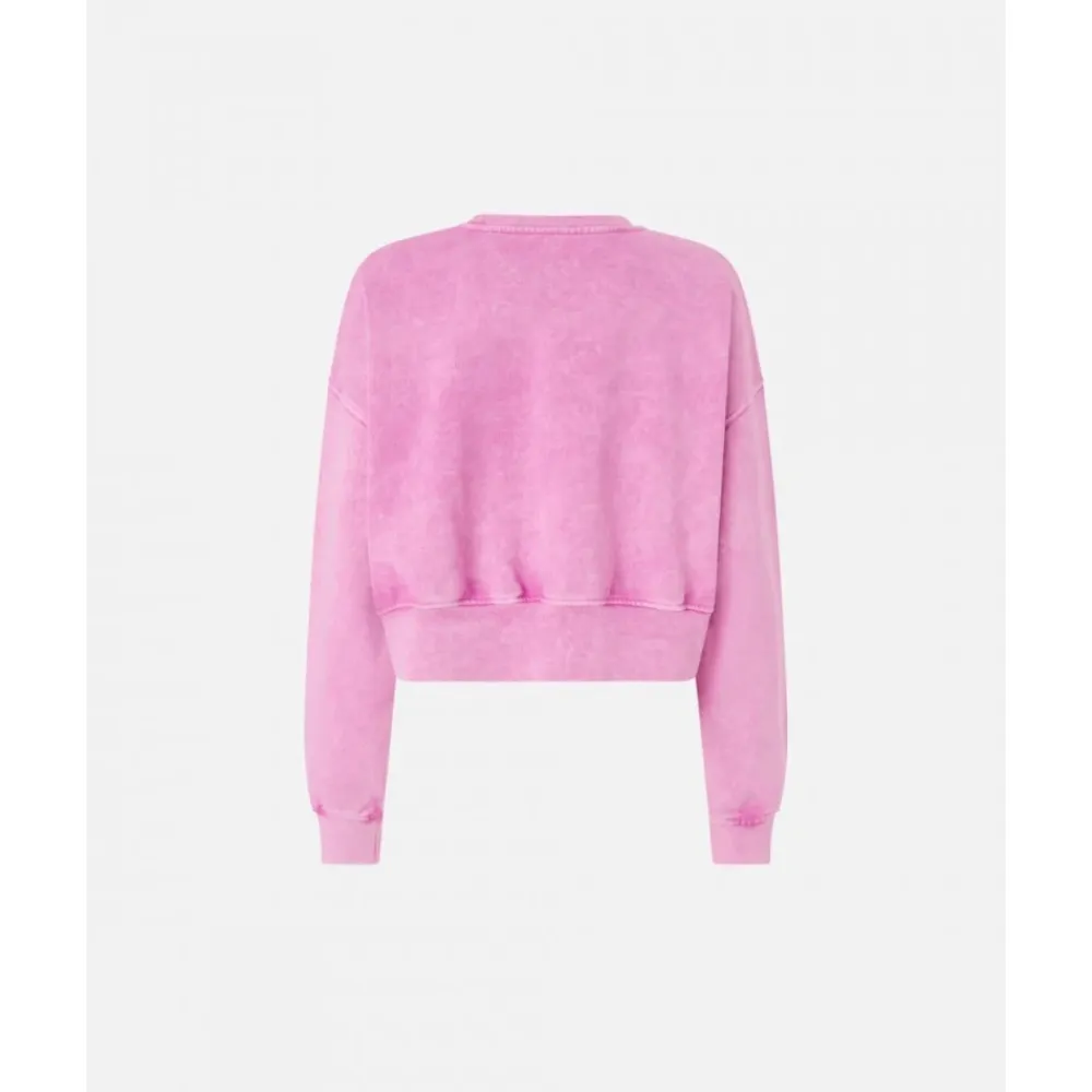Sweatshirts|Striktrøjer & Sweatere^PINKO Lavacourt Cropped Sweatshirt Pink