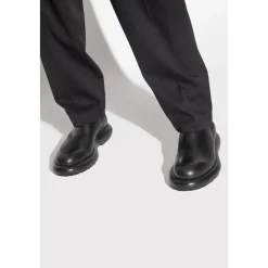 Chelsea Boots^Jil Sander Læder ankelstøvler Sort