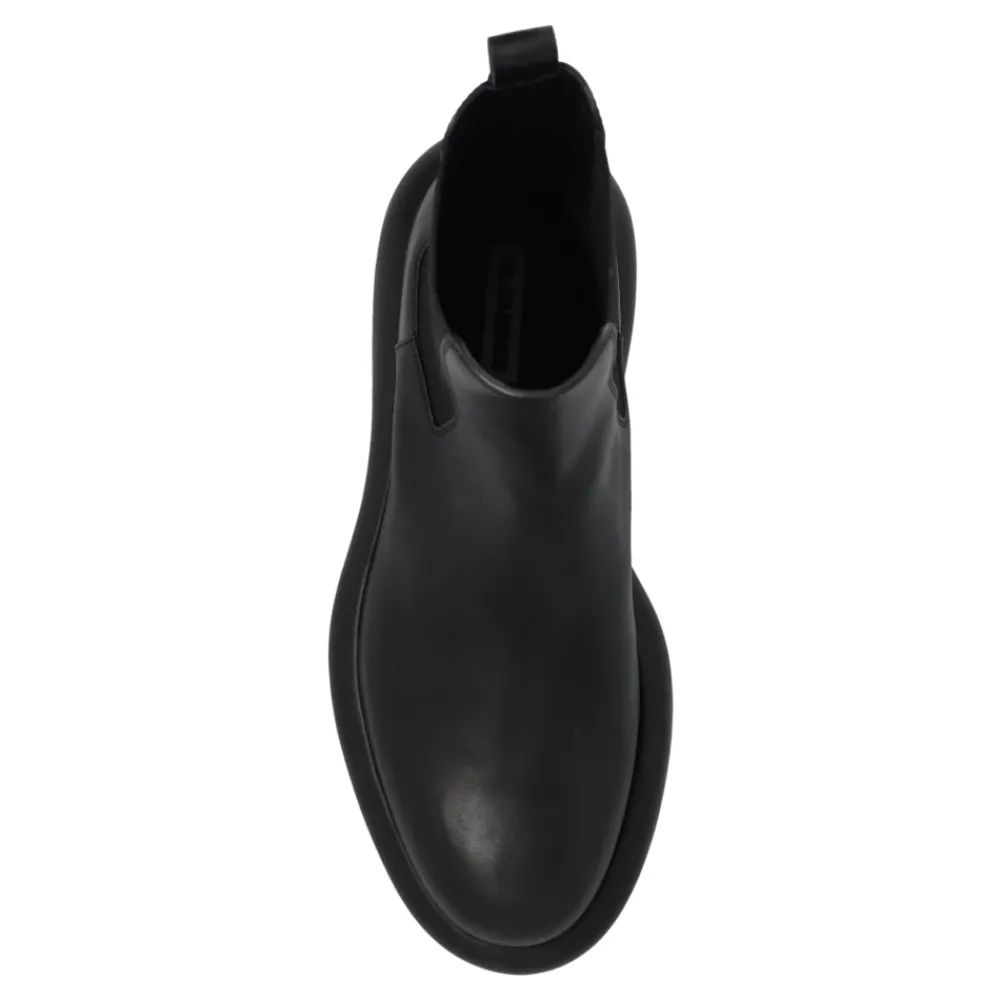 Chelsea Boots^Jil Sander Læder ankelstøvler Sort