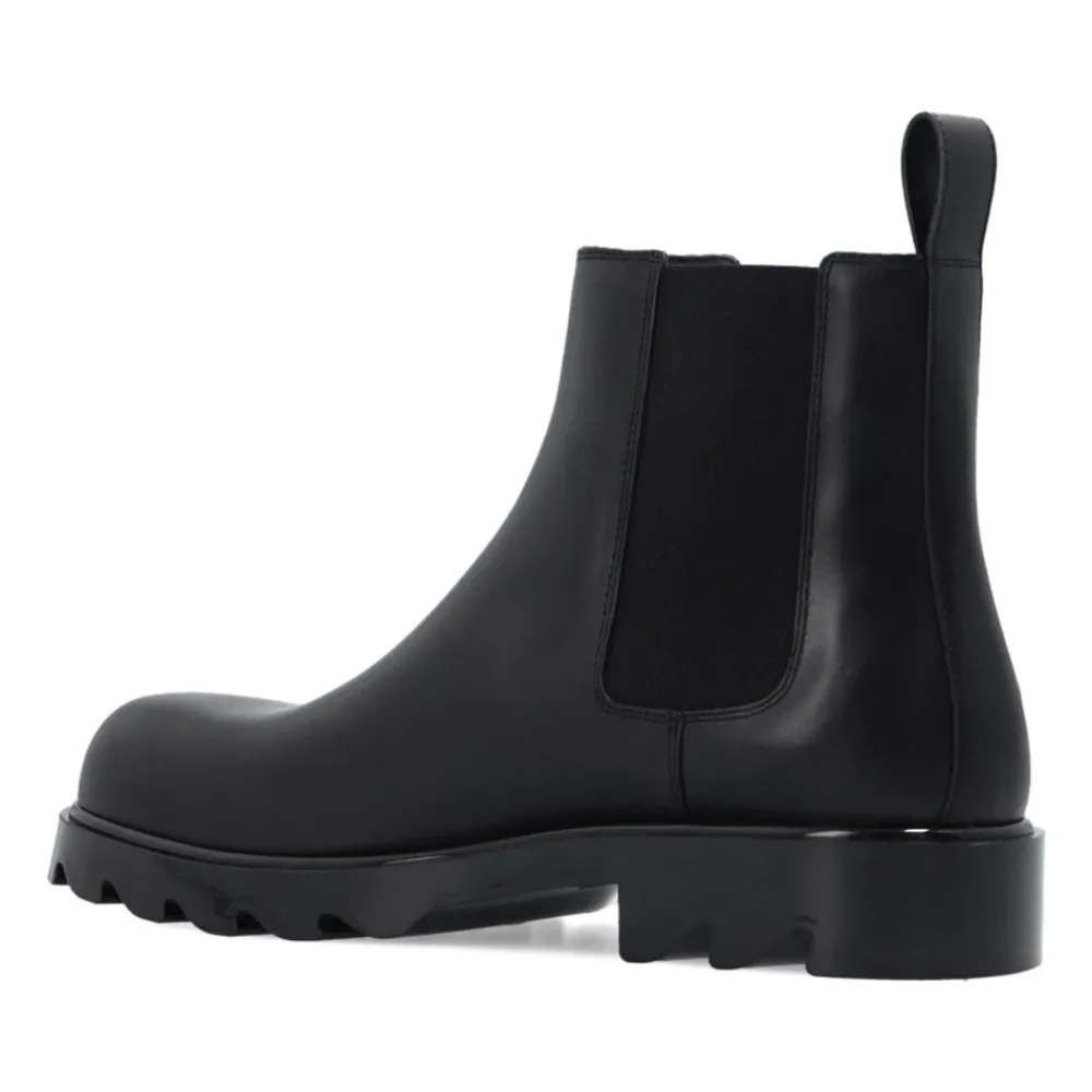 Chelsea Boots^Bottega Veneta Læder Ankelstøvler Sort