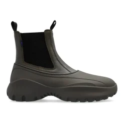 Chelsea Boots^Burberry Læder Ankelstøvler Grøn