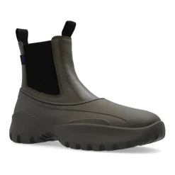 Chelsea Boots^Burberry Læder Ankelstøvler Grøn