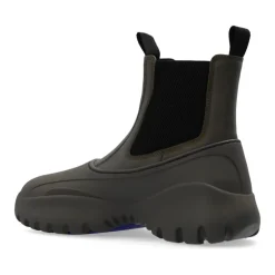 Chelsea Boots^Burberry Læder Ankelstøvler Grøn