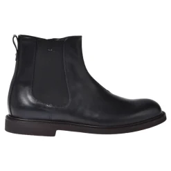Chelsea Boots<Baldinini Læder Ankelstøvler Sort
