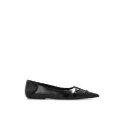 Ballerina Sko<Marc Jacobs Læder Ballerinaer Sort