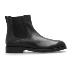 Chelsea Boots<Tod's Læder Chelsea støvler Sort