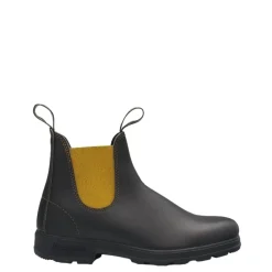Chelsea Boots^Blundstone Læder Chelsea Støvler med Skridsikker Sål Sort