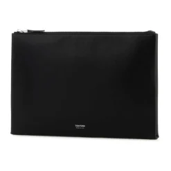 Tasker^Tom Ford Læder Clutch Sort