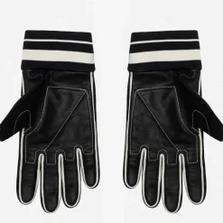Handsker|Handsker<Stüssy Læder Cykelhandsker Sort