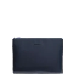 Laptop Tasker^Piquadro Læder iPad Pro 12,9 clutch Blå