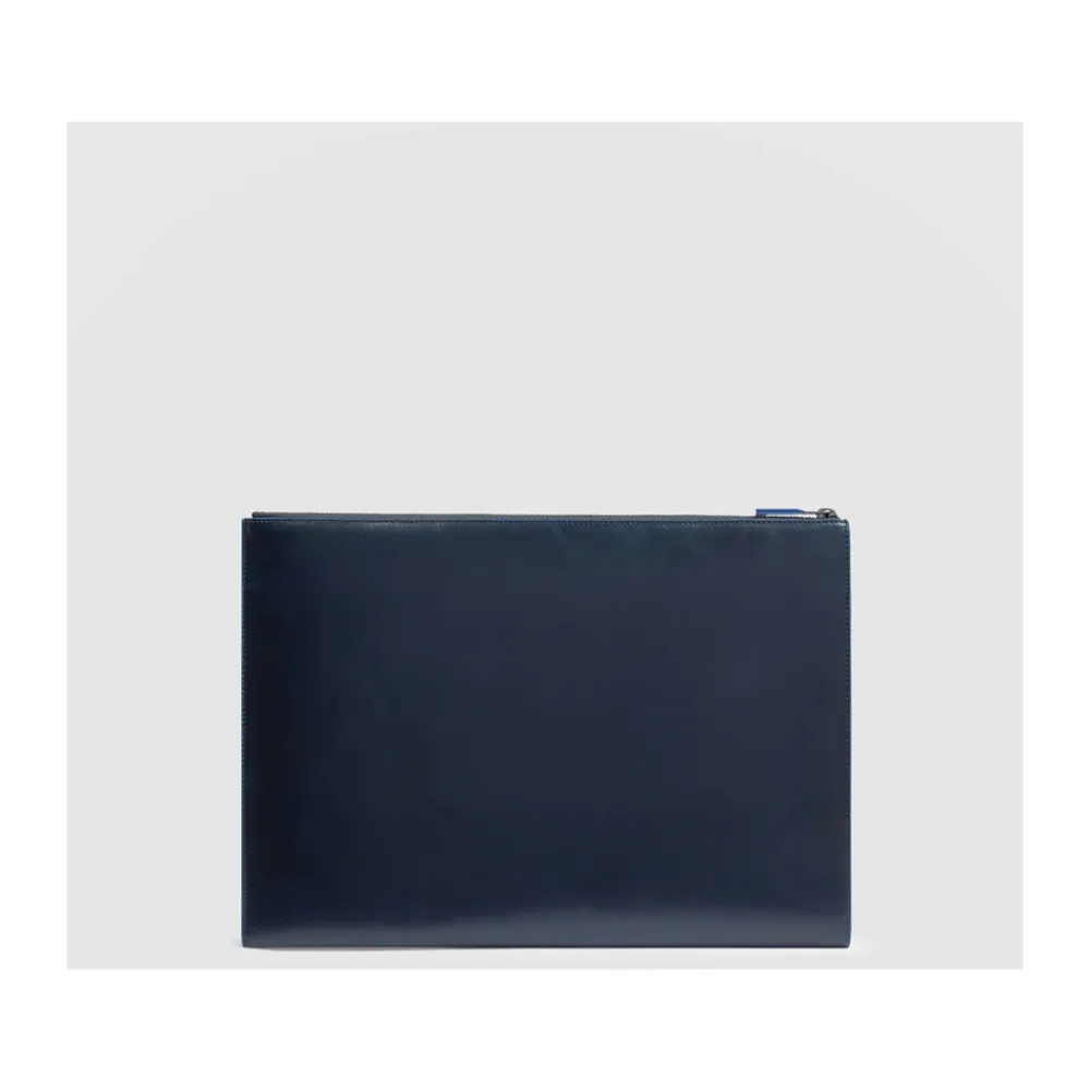 Laptop Tasker^Piquadro Læder iPad Pro 12,9 clutch Blå