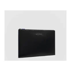 Laptop Tasker^Piquadro Læder iPad®Pro 12,9 clutch Sort