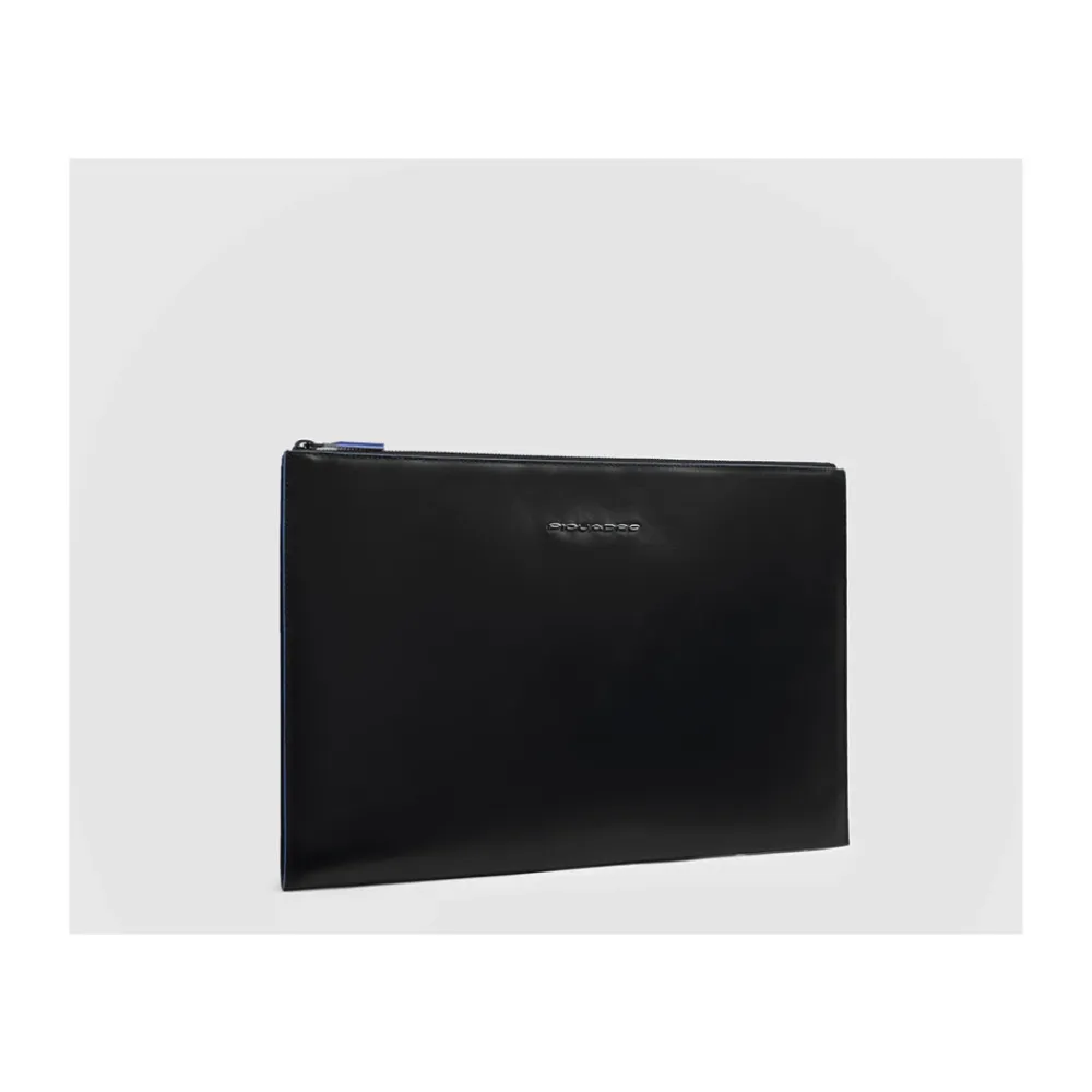 Laptop Tasker^Piquadro Læder iPad®Pro 12,9 clutch Sort