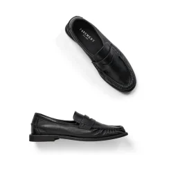 Loafers<Pavement Læder Loafer Sko Sort