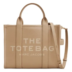 Indkøbstasker^Marc Jacobs Læder Medium Tote Bag Brun