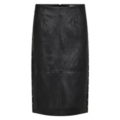 Nederdele^Co'Couture Læder Nederdele Sort