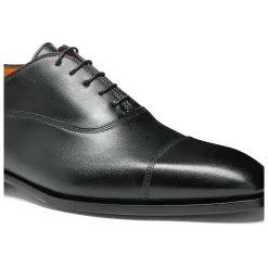 Business Sko<Santoni Læder Oxford Sko Sort