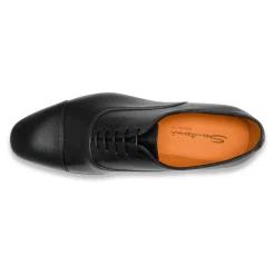 Business Sko<Santoni Læder Oxford Sko Sort