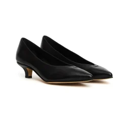 Pumps|Stiletter^Pomme D'or Læder Pumps Sort