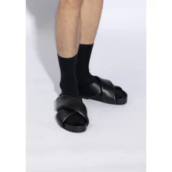 Sandaler^Jil Sander Læder Slides Sort