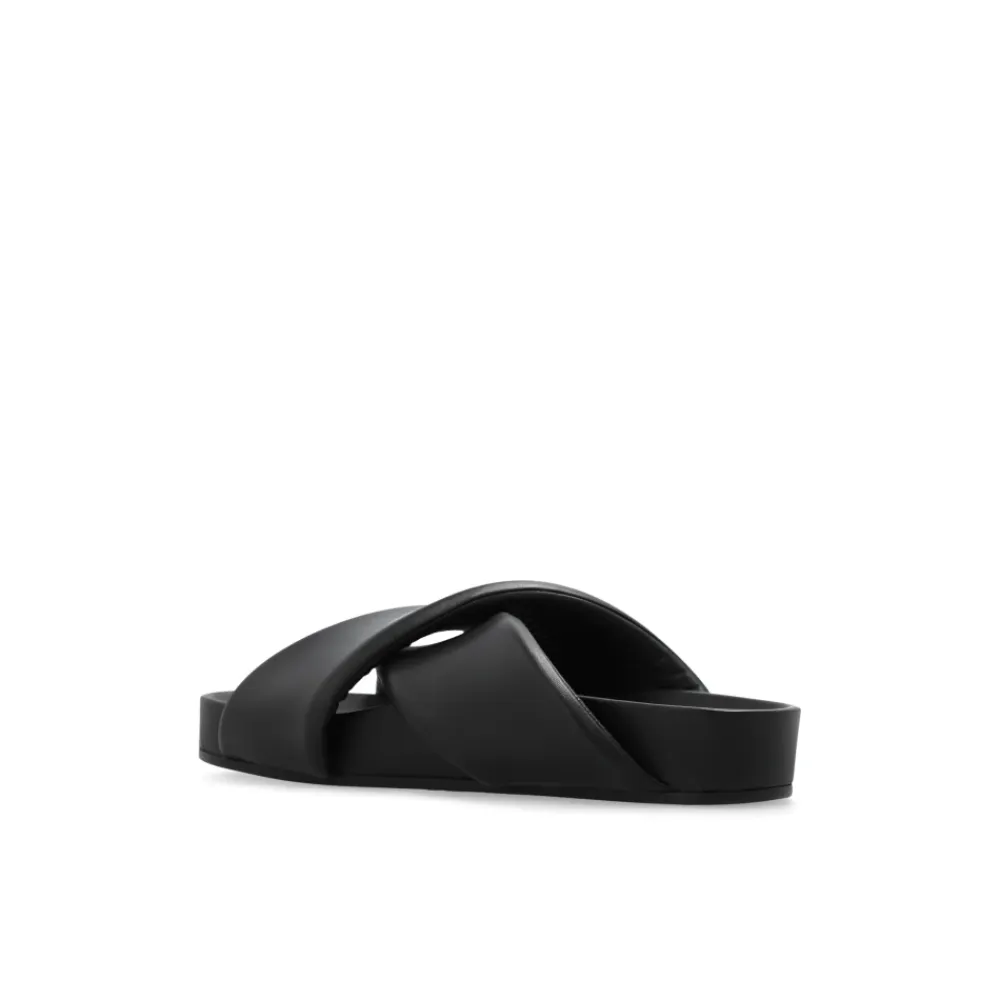 Sandaler^Jil Sander Læder Slides Sort