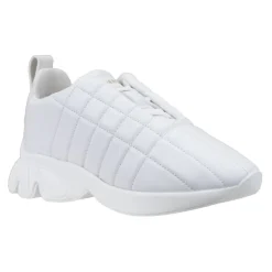 Sneakers^Burberry Læder Snøresko Hvid