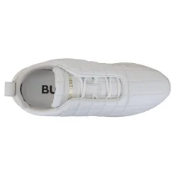Sneakers^Burberry Læder Snøresko Hvid