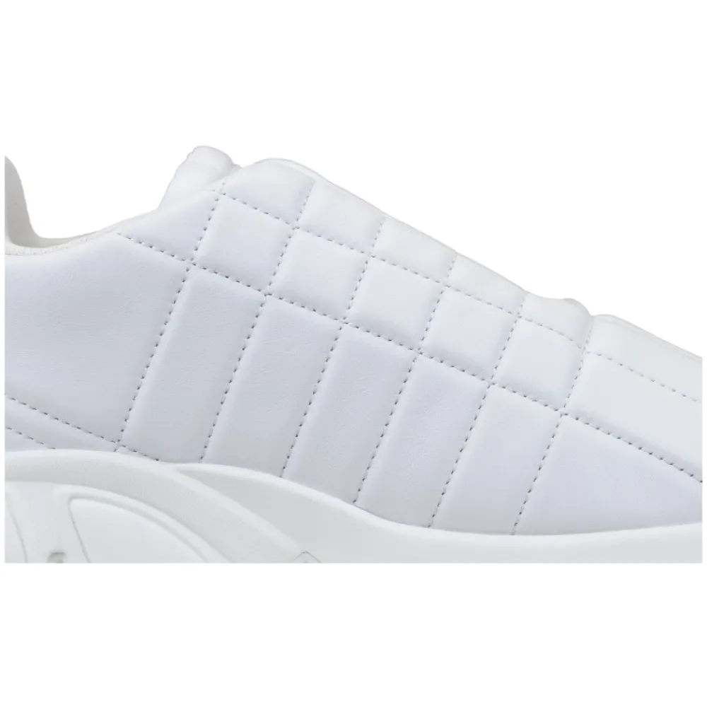 Sneakers^Burberry Læder Snøresko Hvid