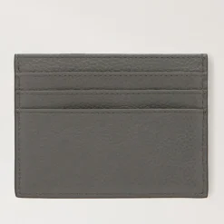 Punge & Kortholder<Mulberry Læder Zip Kortholderpung Grå