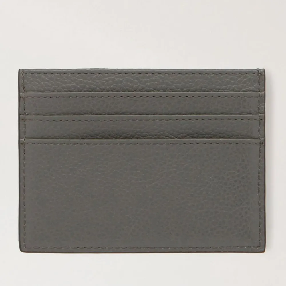 Punge & Kortholder<Mulberry Læder Zip Kortholderpung Grå
