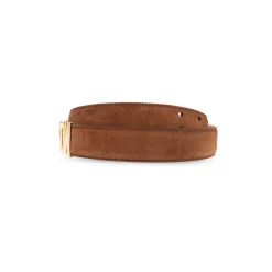 Bælter^Moschino Læderbælte Brun