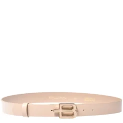 Bælter^Baldinini Læderbælte Beige