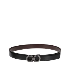 Bælter^Ferragamo Læderbælte Sort