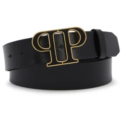 Bælter<Philipp Plein Læderbælte Sort