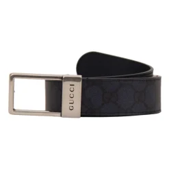 Bælter^Gucci Læderbælte Sort