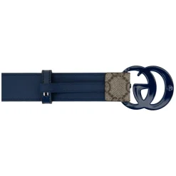 Bælter<Gucci Læderbælte med logo-spænde Beige