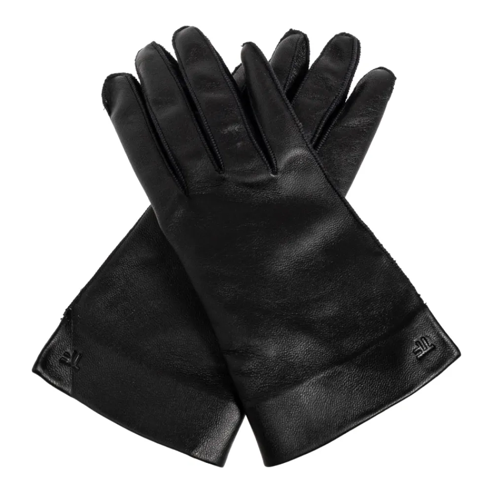 Handsker<Tom Ford Læderhandsker Sort