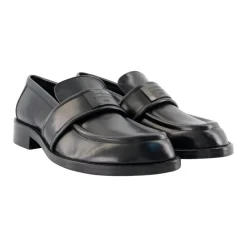 Loafers<Acne Studios Læderloafers Sort
