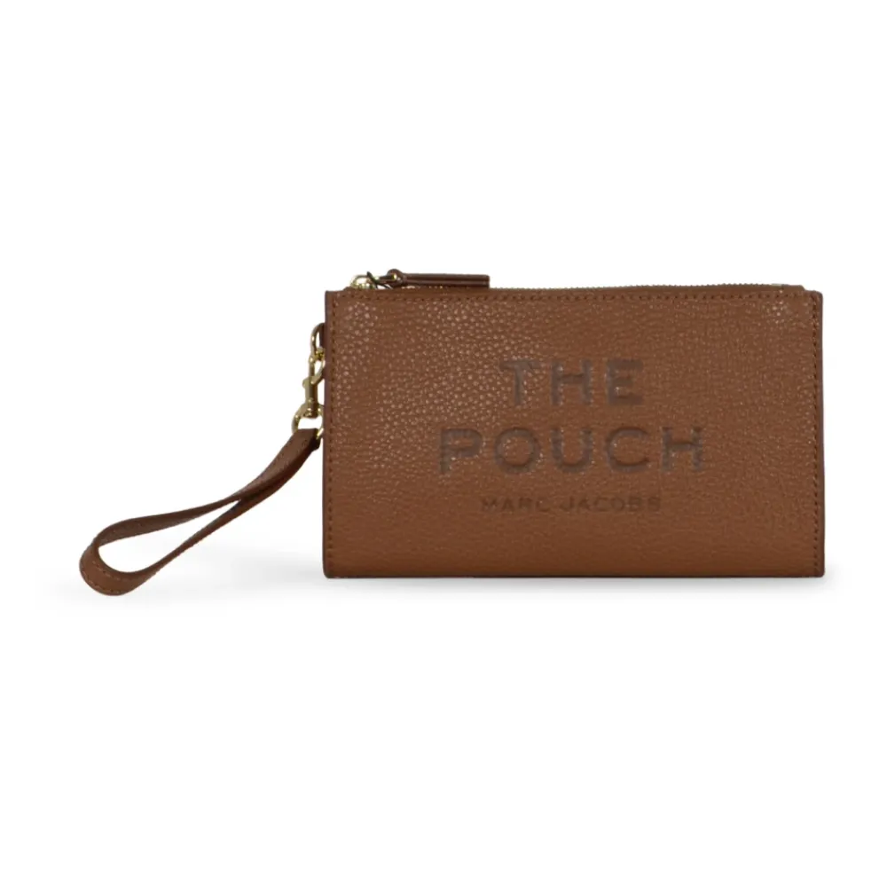 Clutch<Marc Jacobs Læderpung Brun