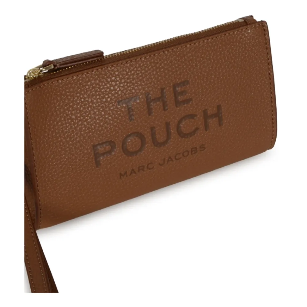 Clutch<Marc Jacobs Læderpung Brun