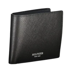 Punge & Kortholder^Tommy Hilfiger Læderpung Sort