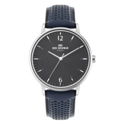 Ure^Ben Sherman Læderrem Quartz Ur Blå