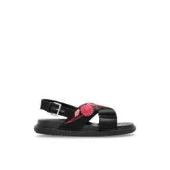 Sandaler<Marni Lædersko Sort